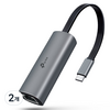 티피링크 USB C타입 2.5 Gbps 이더넷 랜선 어댑터, 2개, UE302C