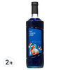 네이쳐티 블루큐라소시럽, 2L, 2개