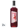 네이쳐티 zero 문경 오미자 시럽, 2개, 1L