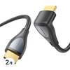 벤션 90도 HDMI V2.0 모니터 케이블, 2개, 1.5m