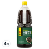 몽고식품 맛집 황금레시피 소불고기 양념, 2kg, 4개