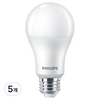 필립스 LED 벌브 12.2W 9290037944, 주광색, 5개