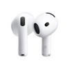 Apple 2026 에어팟 5 무선 충전 케이스 액티브 노이즈 캔슬링 블루투스 이어폰, MKFT4KH/A, 화이트