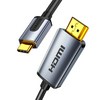 SAMZHE 프리미엄 4K 60Hz C타입 to HDMI 미러링 케이블, 1개, 1.5m