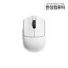 한성컴퓨터 3모드 저소음 사무용 유무선 마우스, 화이트, M5 Nano