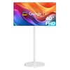 와이드뷰 FHD 화이트에디션 스마트 TV + 삼탠바이미 V1 이동식 거치대 세트, 101cm(40인치), GTWV400FHD11(TV), EKWBYME38 V1(거치대), 이동형 스탠드, 상세페이지참조