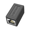 벤션 CAT6 FTP 랜연장 젠더 RJ45 키스톤 잭 커플러, 블랙, 1개, 37.2mm