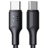 볼트미 EDC 100W C타입-C타입 고속 충전 케이블, 블랙, 1개, 3m