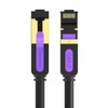 벤션 CAT7 SSTP 초고속 기가 랜선 랜케이블, 블랙, 1개, 0.5m