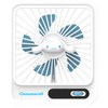 로이체 산리오 캐릭터즈 100단 풍속조절 데스크팬 SAN-RDC-C, SAN-RDC-C-CN, 시나모롤