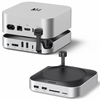 UGREEN 유그린 맥미니 M4/M4 PRO용 10in2 도킹스테이션 USB-C타입 멀티허브|2년 무상보증|DP출력 4K240Hz|10Gbps|M.2 NVMe SSD 호환| 8TB, 1개, 스페이스 그레이