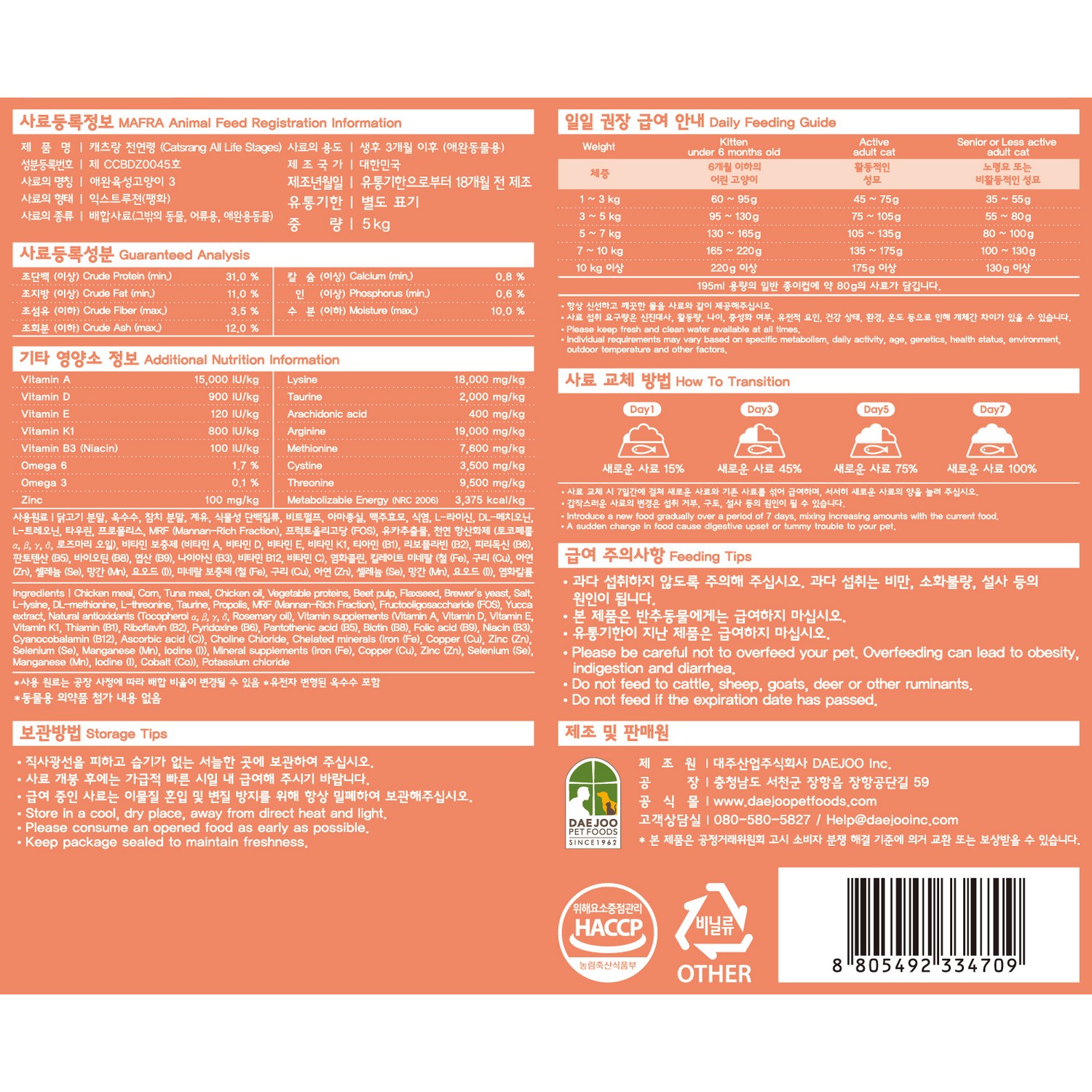 우리 아이의 건강을 위한 최적의 선택