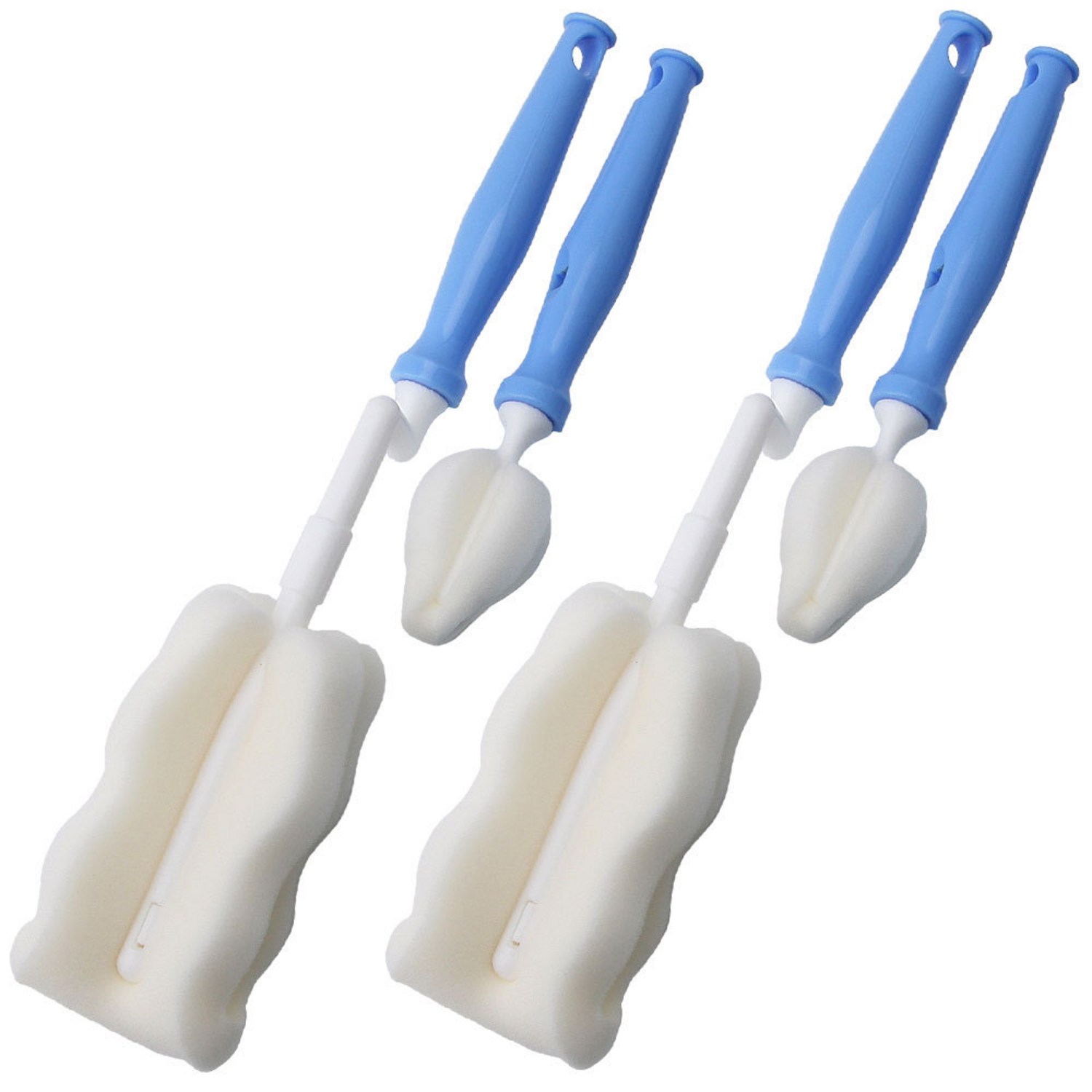 베이비베어 젖병솔 세트, 2세트, 브라운