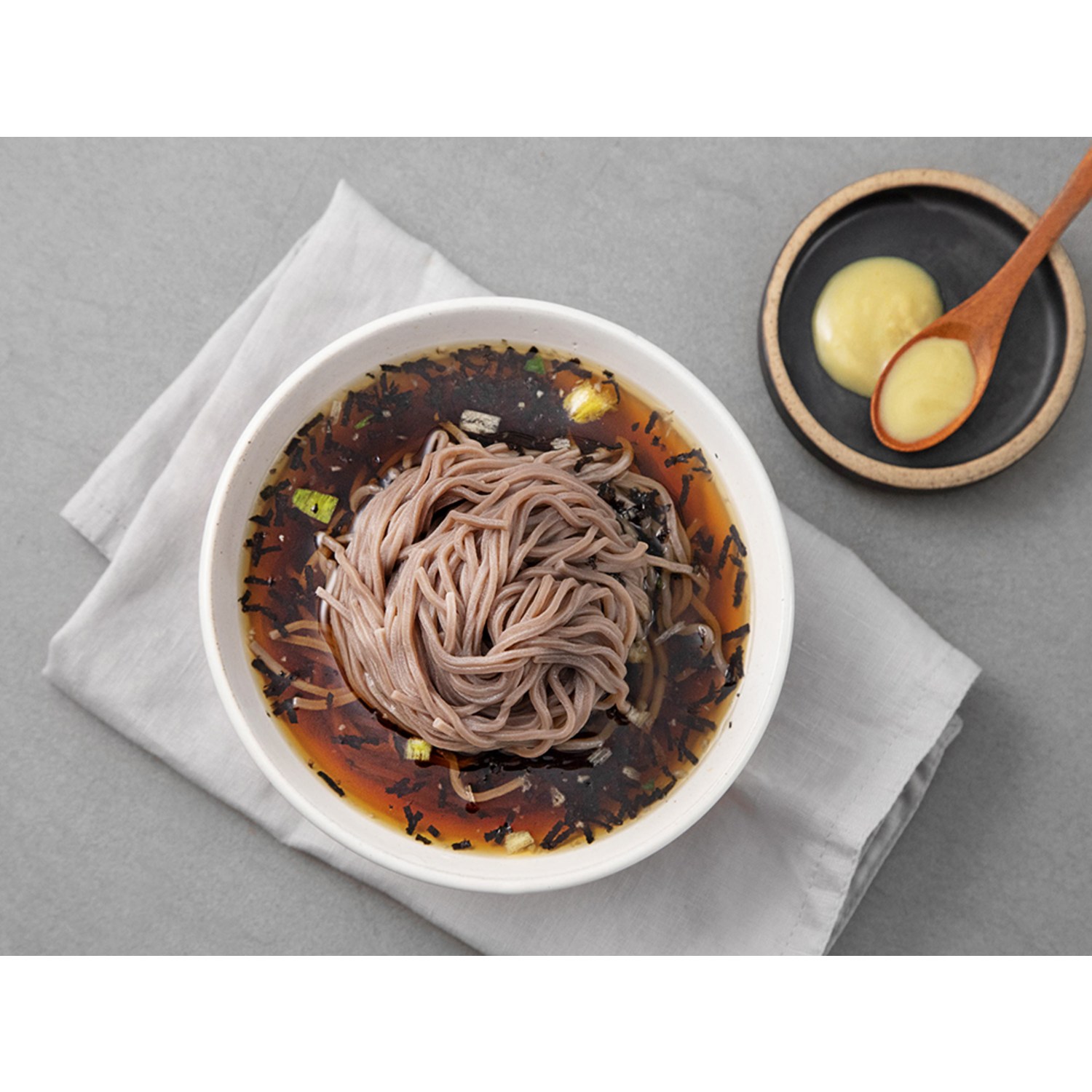 풀무원 가쓰오 메밀소바, 더위를 잊게 하는 시원한 맛!