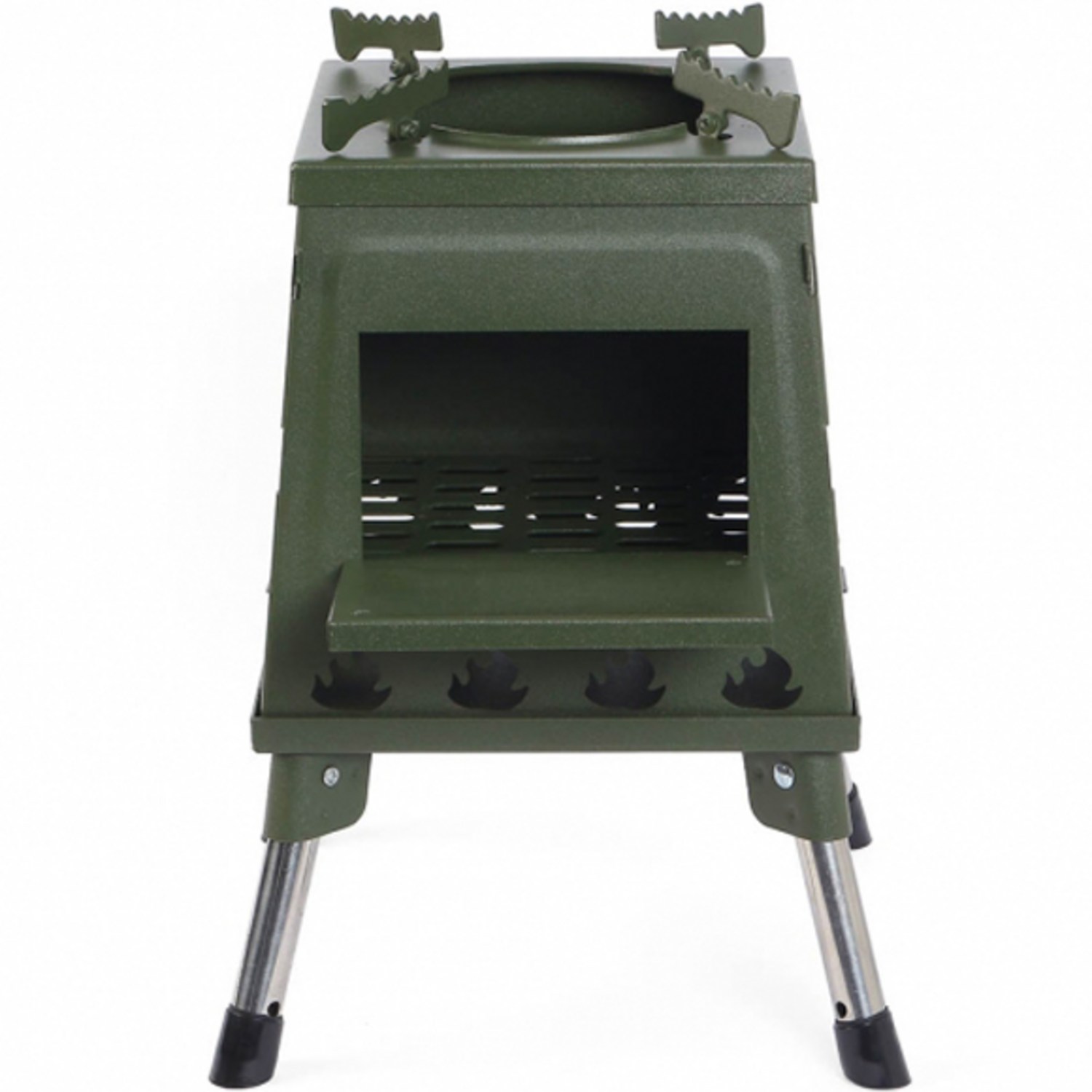 따스함과 편리함으로 겨울 캠핑을 책임지는 해피캠핑 접이식 화목난로