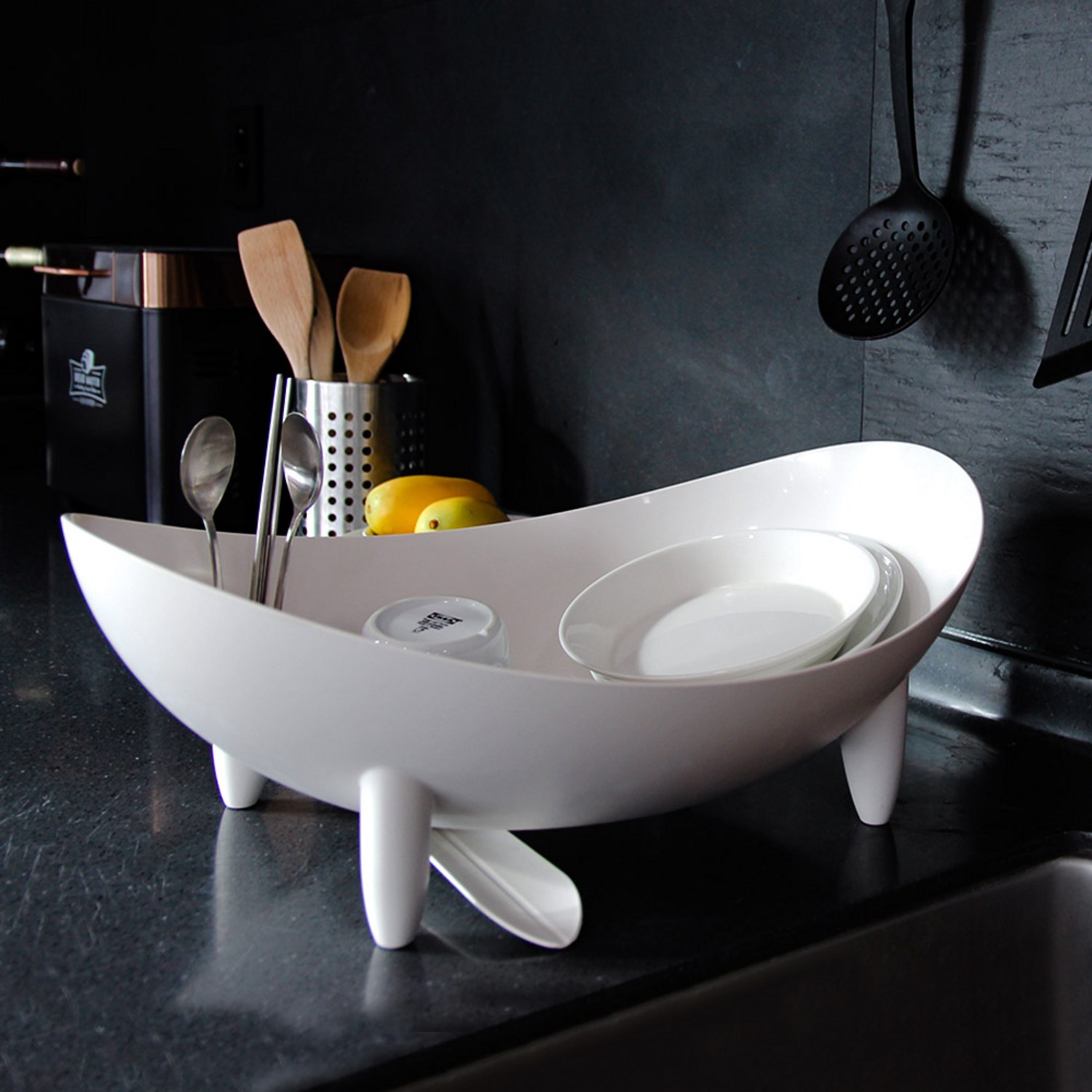 9,900원으로 주방을 바꾸는 마법, 올리빙 커브 와이드 물빠짐 식기건조대!