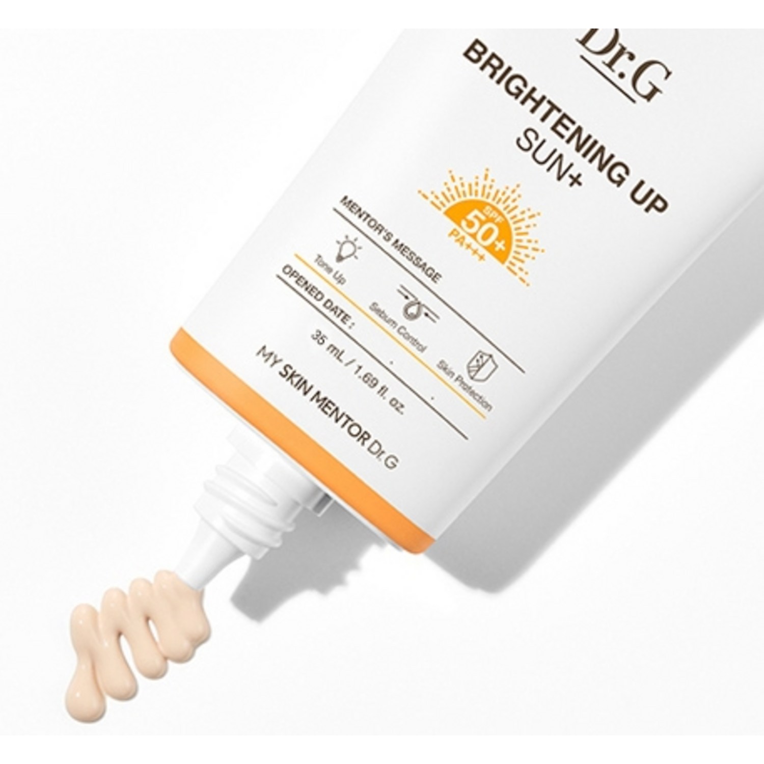 자외선 차단과 톤업을 한 번에! 닥터지 브라이트닝 업 선 플러스로 빛나는 피부를 완성하세요.