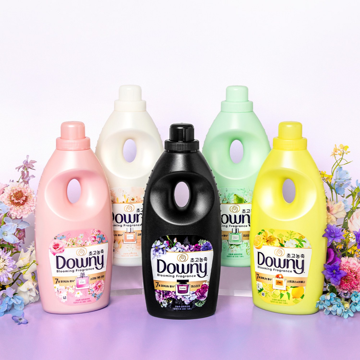 상쾌한 향이 7일간 지속되는 섬유유연제