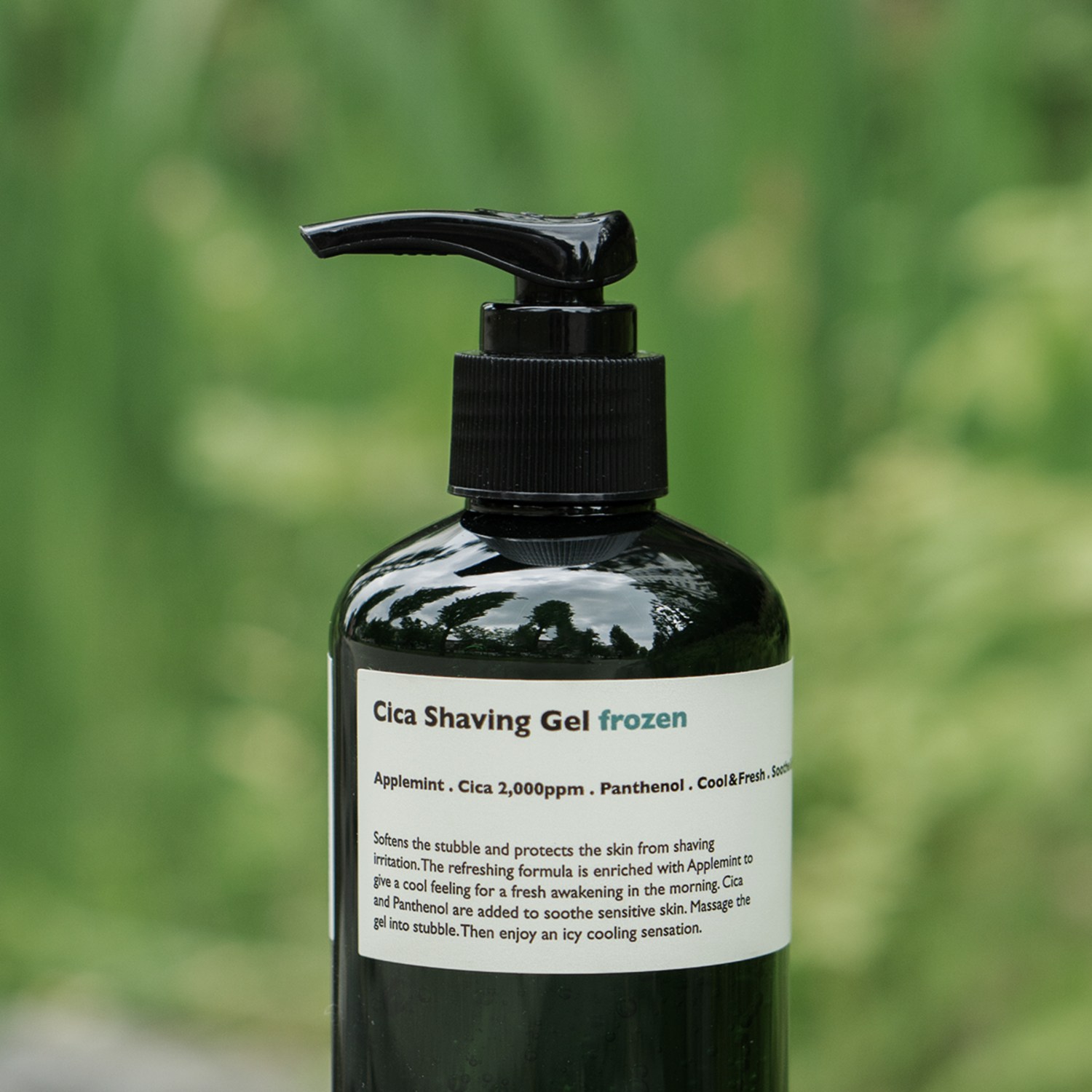 신선한 면도 경험을 제공하는 시원한 쉐이빙젤