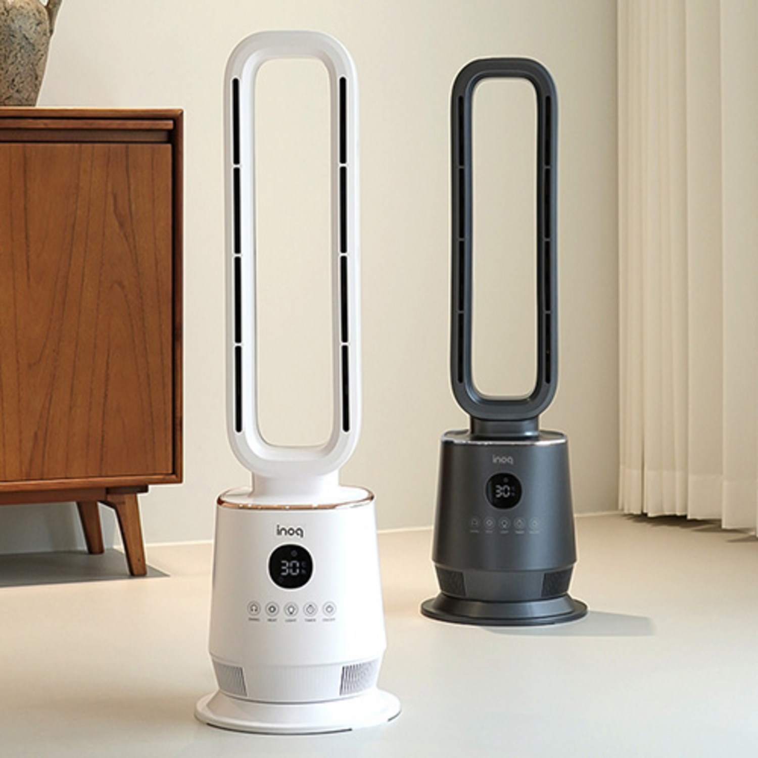 따뜻한 온기와 감성적인 무드의 조화, 이노크아든 온풍기 무드등