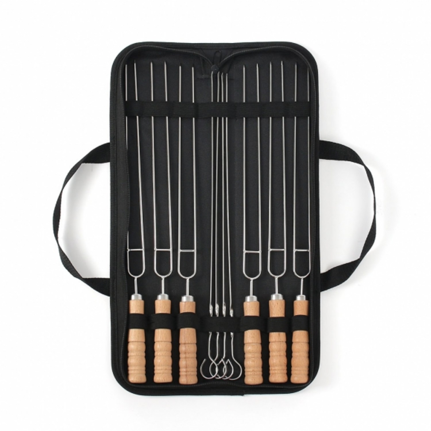 캠핑의 즐거움을 더하는 프리미엄 바비큐 꼬치 세트