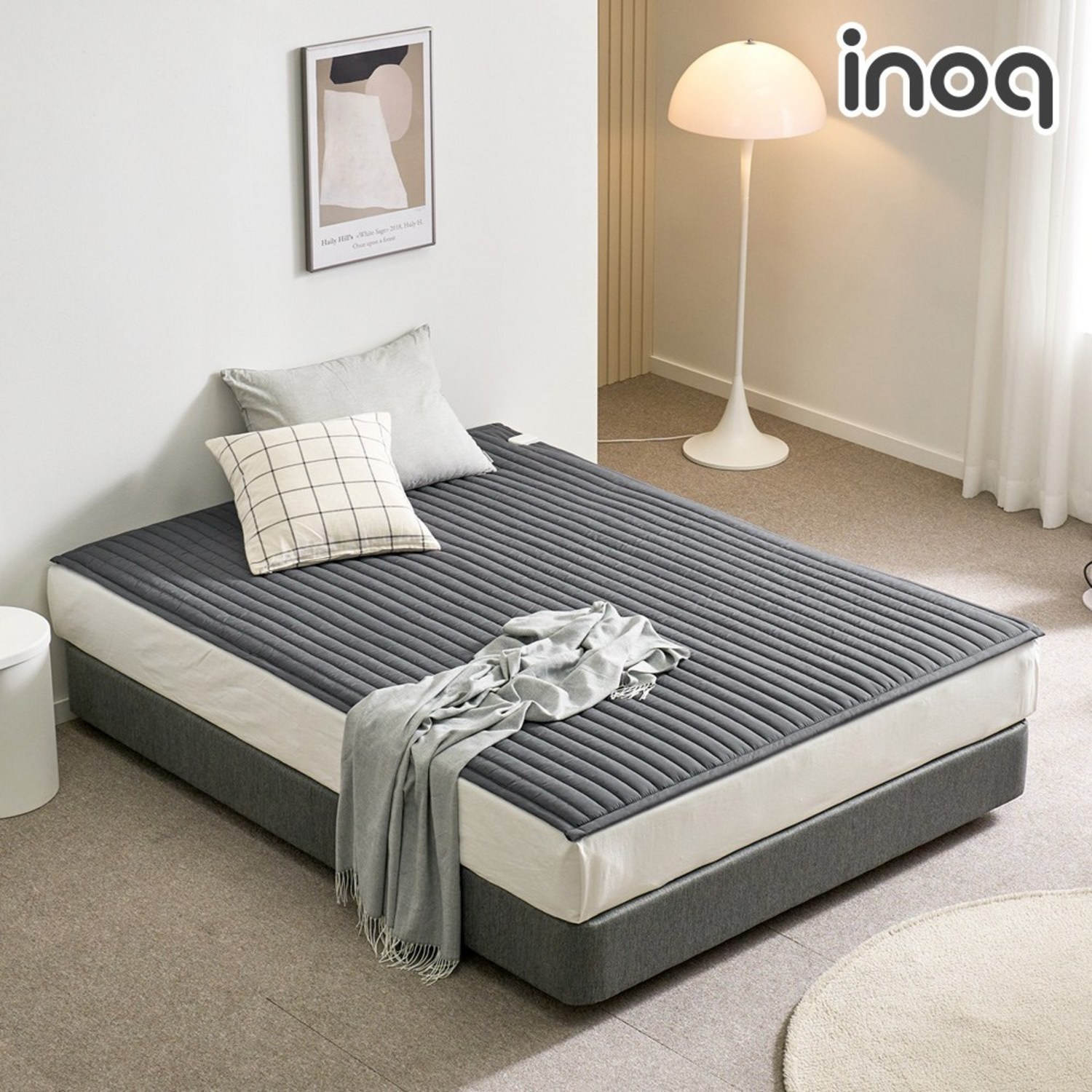 전자파 걱정 없이 따뜻하고 쾌적한 수면, 이노크 EMF M2 알러가드 탄소 전기 매트