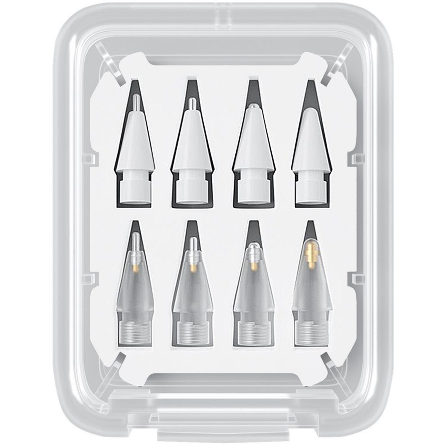 태블릿에서 더 정교한 글쓰기를 위한 nimin 애플펜슬 2세대 반영구 메탈 펜촉