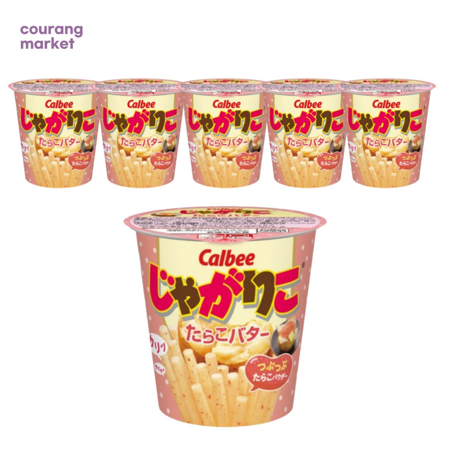 바삭하고 맛있는 일본 가루비 자가리코 명란 버터맛 스낵