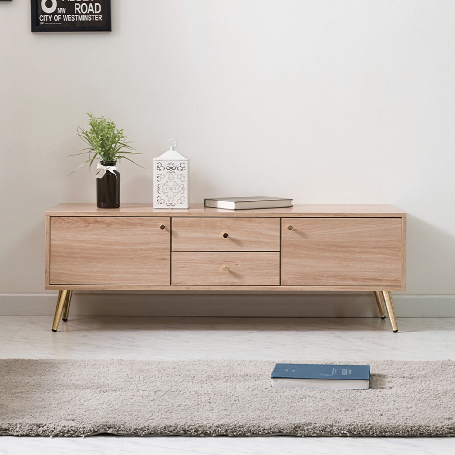 이노센트 라즈 모던 티비 거실장 1200: 할인, 디자인, 퀄리티 모두 갖춘 거실장의 완성!