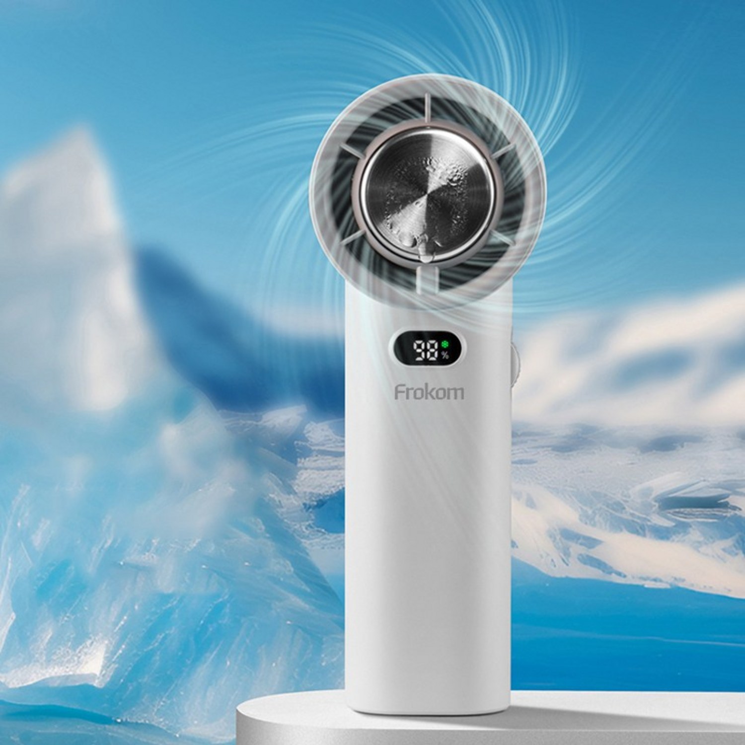 더위를 날려라! Frokom 손 선풍기로 시원한 여름 대비