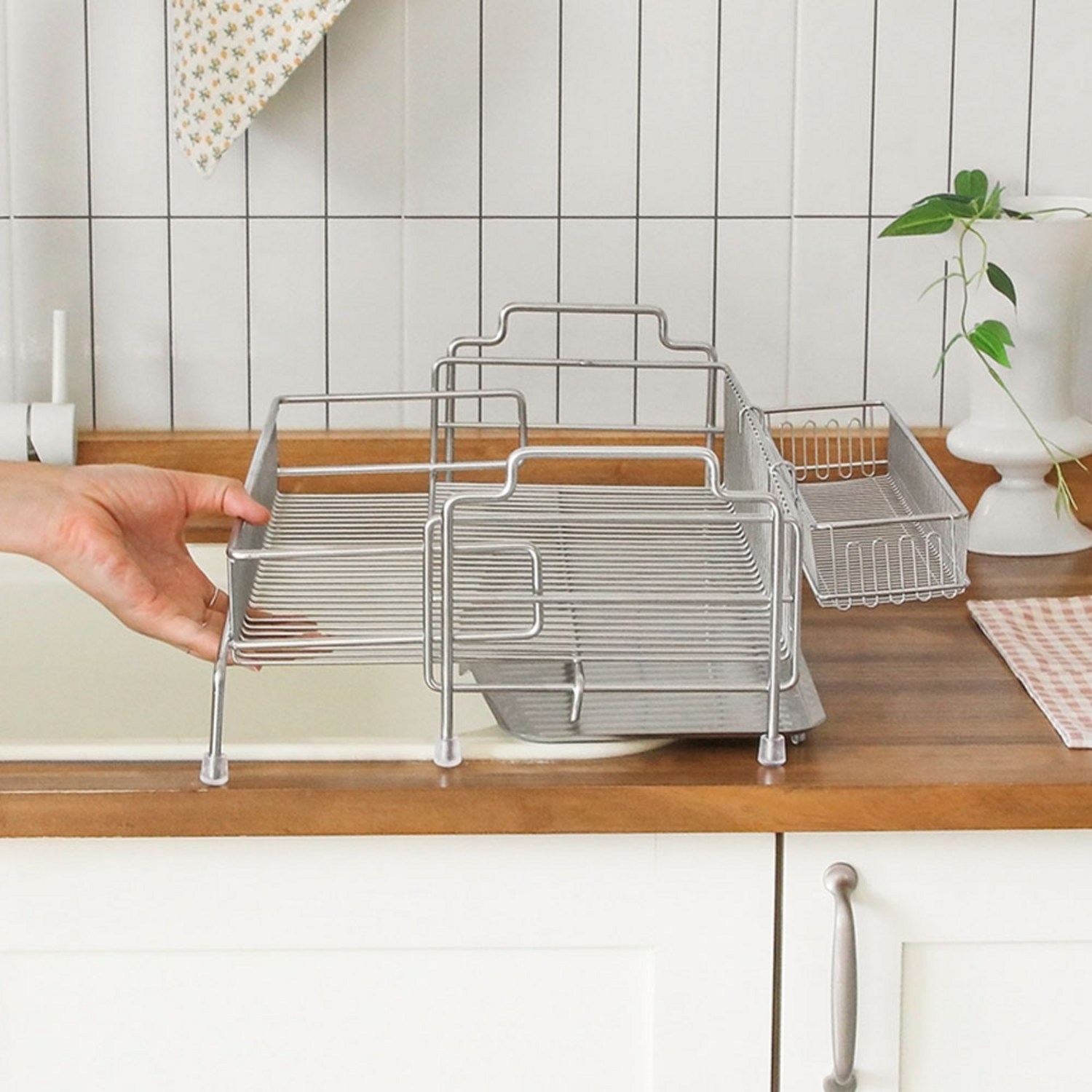 MR 슬림핏 식기건조대로 좁은 주방을 넓고 쾌적하게!