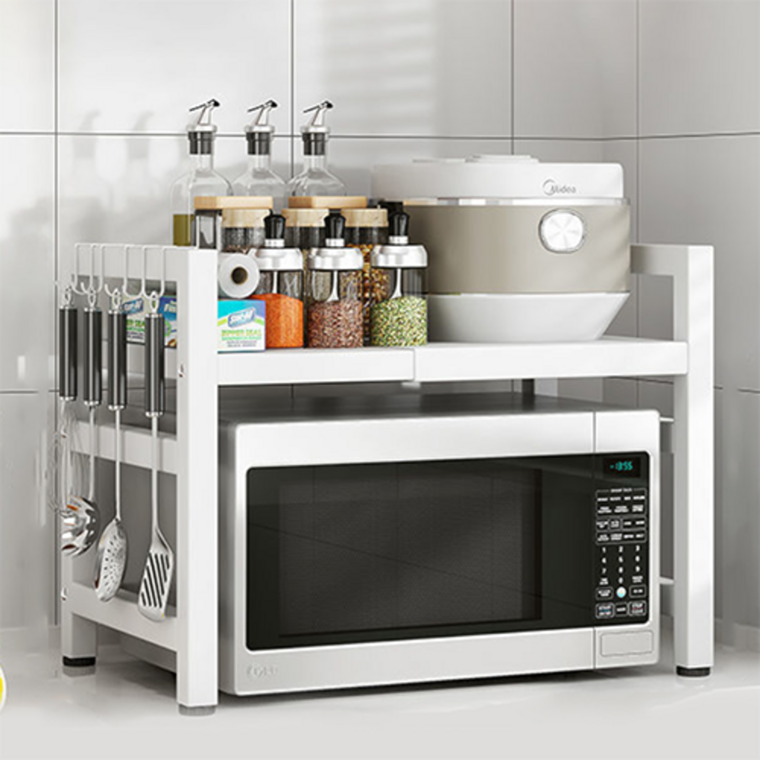 다양한 주방용 선반으로 공간을 효율적으로 활용하세요