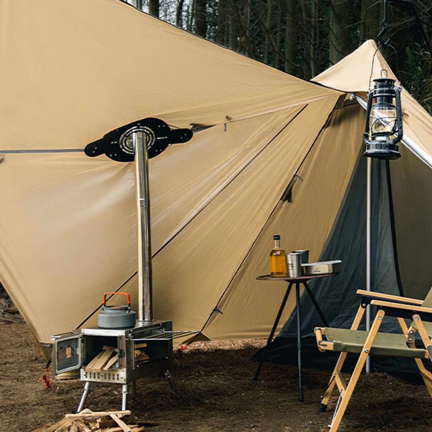 아웃도어웍스 텐트홀잭: 안전하고 따뜻한 겨울 캠핑의 완성