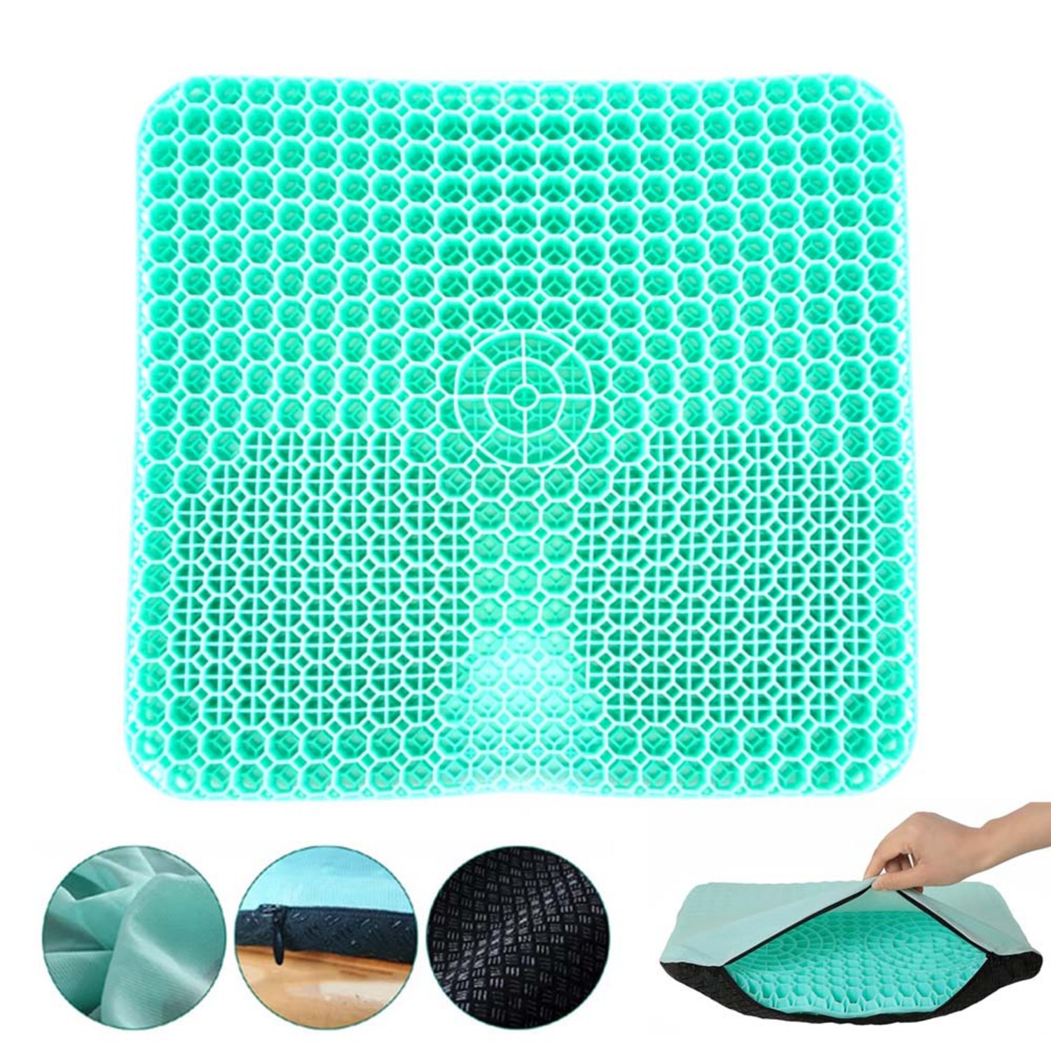 코마6세대 고급형 무통증 쿨방석 실리콘방석1P