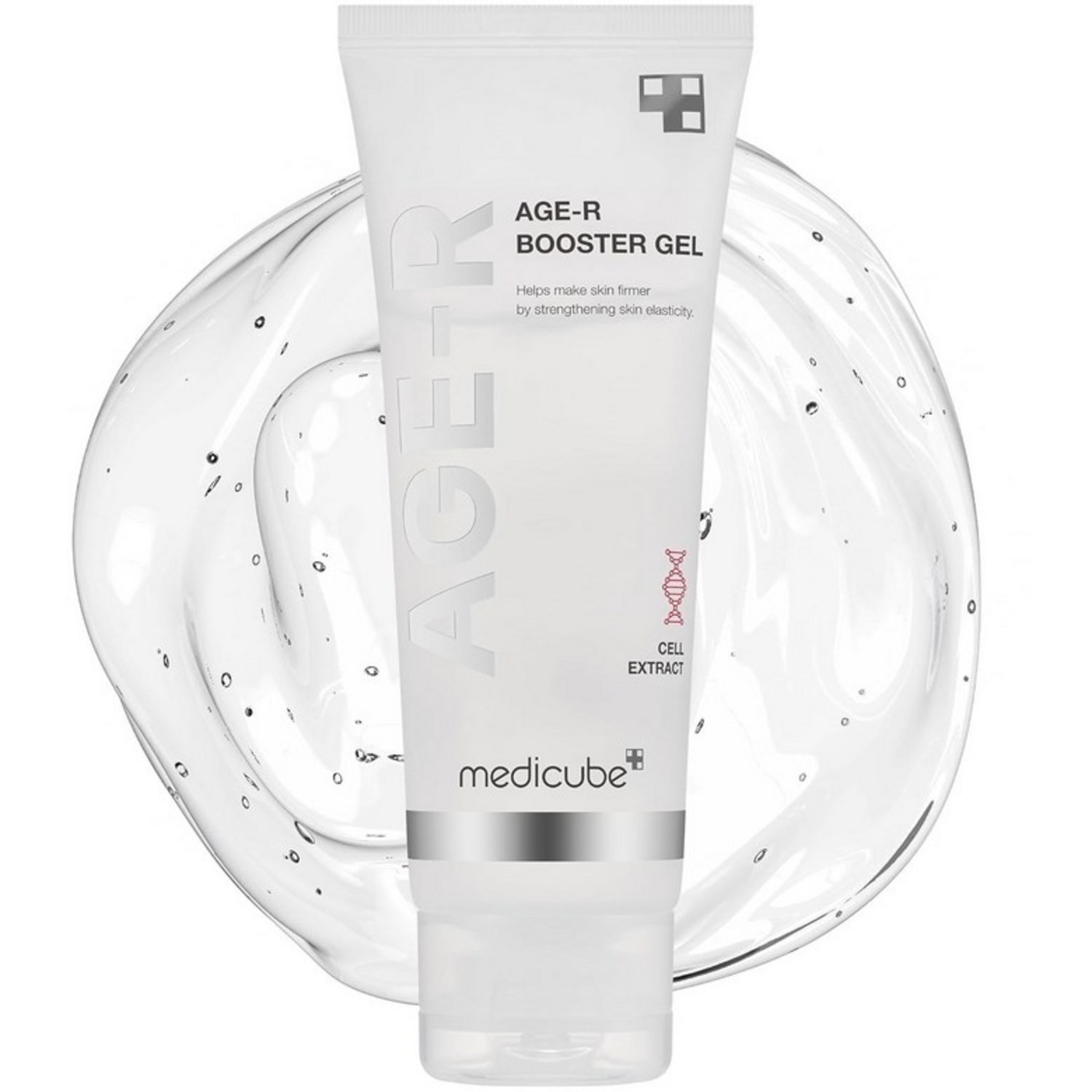 Medicube Age-R Booster Gel Serum for Skin Care Dev 메디큐브 에이지알 부스터 젤 세럼 스킨케어 디바이스 - 식물줄기세포 추출물 히알루론산, 1개, 1개입