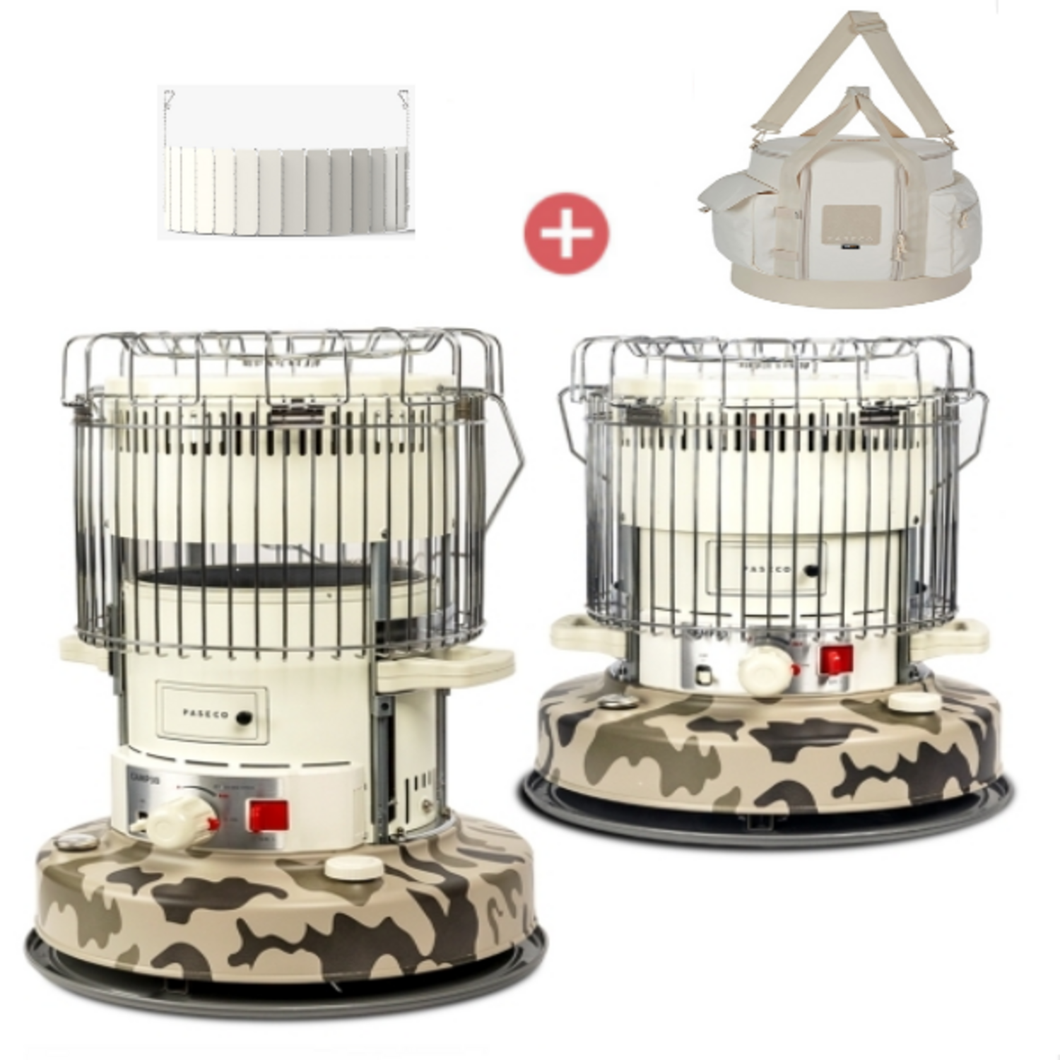 파세코 CAMP-30 데저트 카모 난로로 따뜻하고 안전한 겨울 캠핑을!