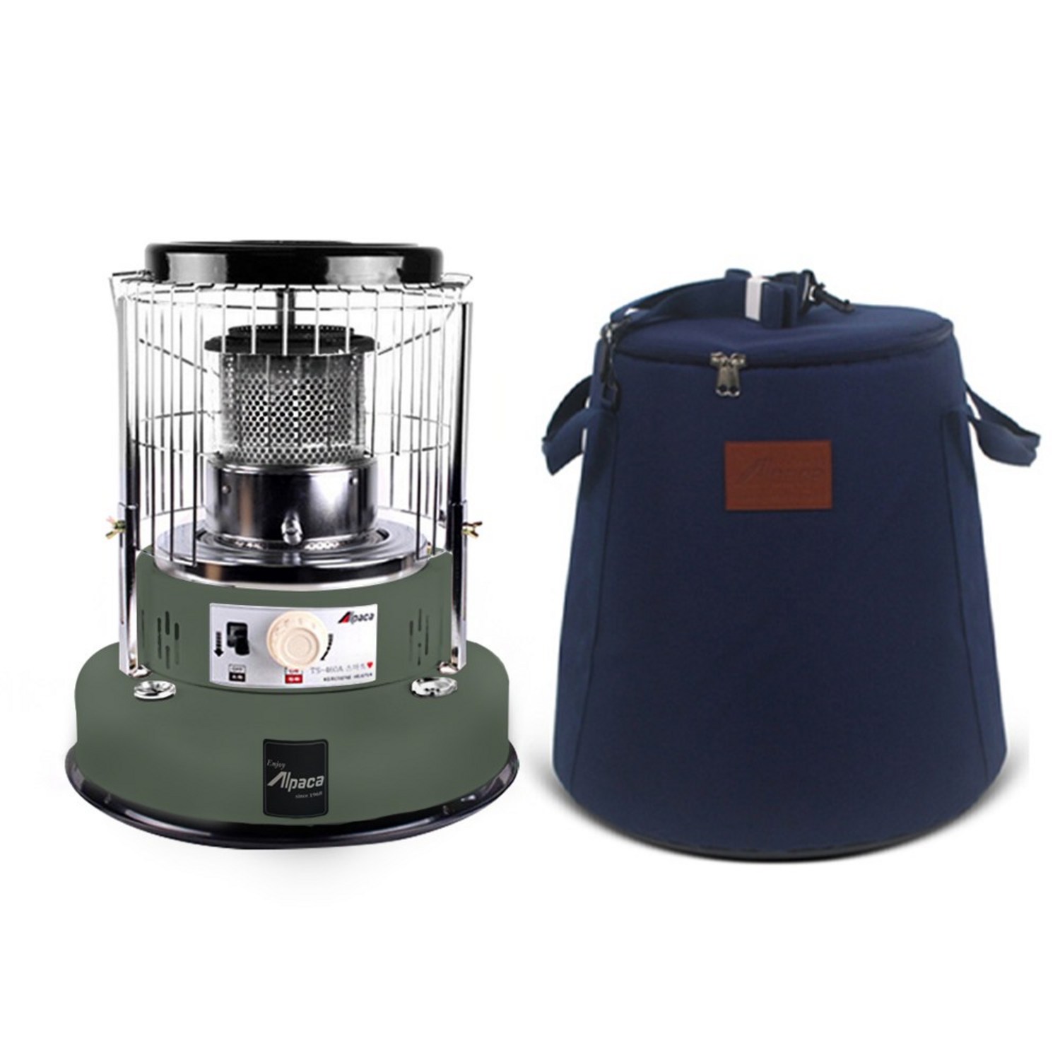 알파카 석유 난로 캠프그린에디션: 따스함으로 캠핑의 밤을 물들이다