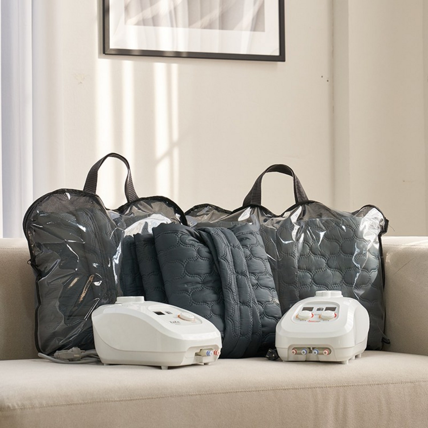 포근함이 스며드는 일상, 온수누리 OWBS-K-쇼파 온수매트로 따뜻하고 편리한 겨울을 보내세요.