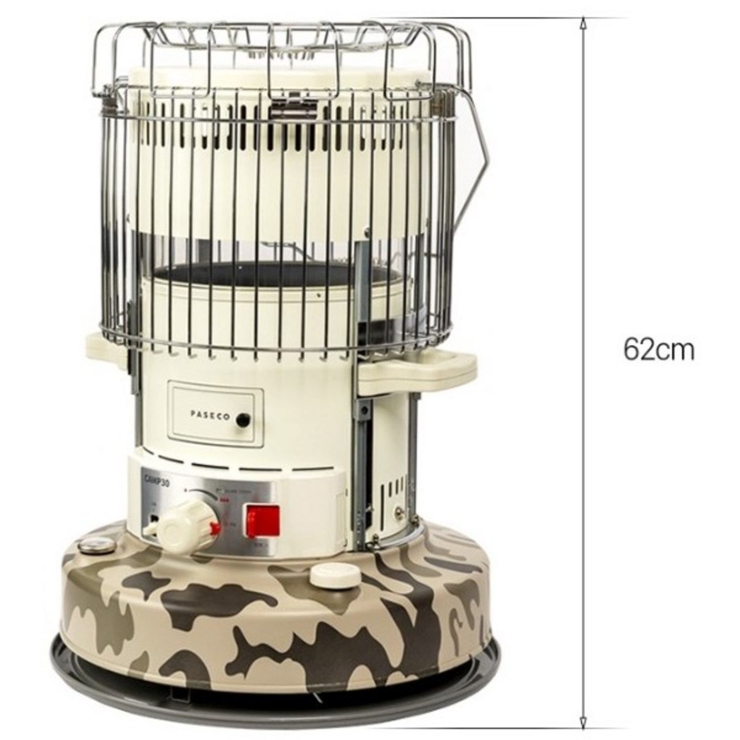 파세코 CAMP-30 데저트 카모 난로로 따뜻하고 안전한 겨울 캠핑을!