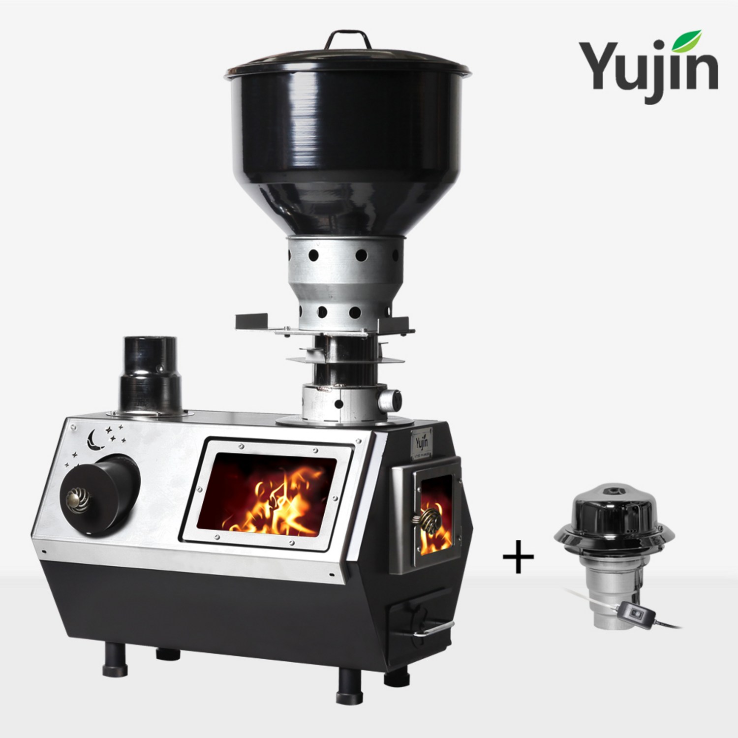 겨울밤을 따스함과 낭만으로 채워줄 유진 15형 펠렛 화목 겸용 난로