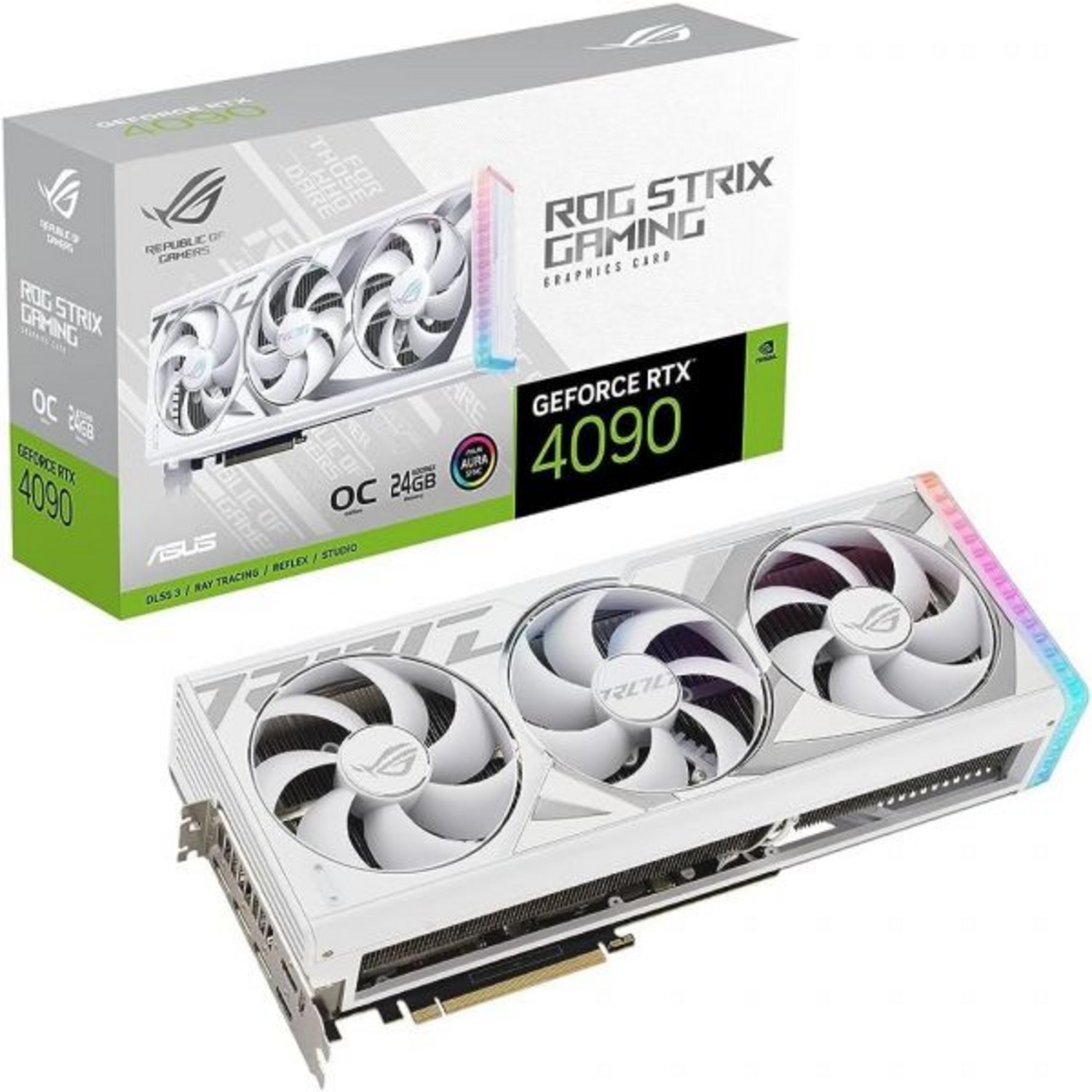 ASUSTUF게이밍지포스RTX™4090OGOC에디션그래픽카드PCIe4.024GBGDDR6XDLSS3HDMI2.1디스플레이포트1.4a