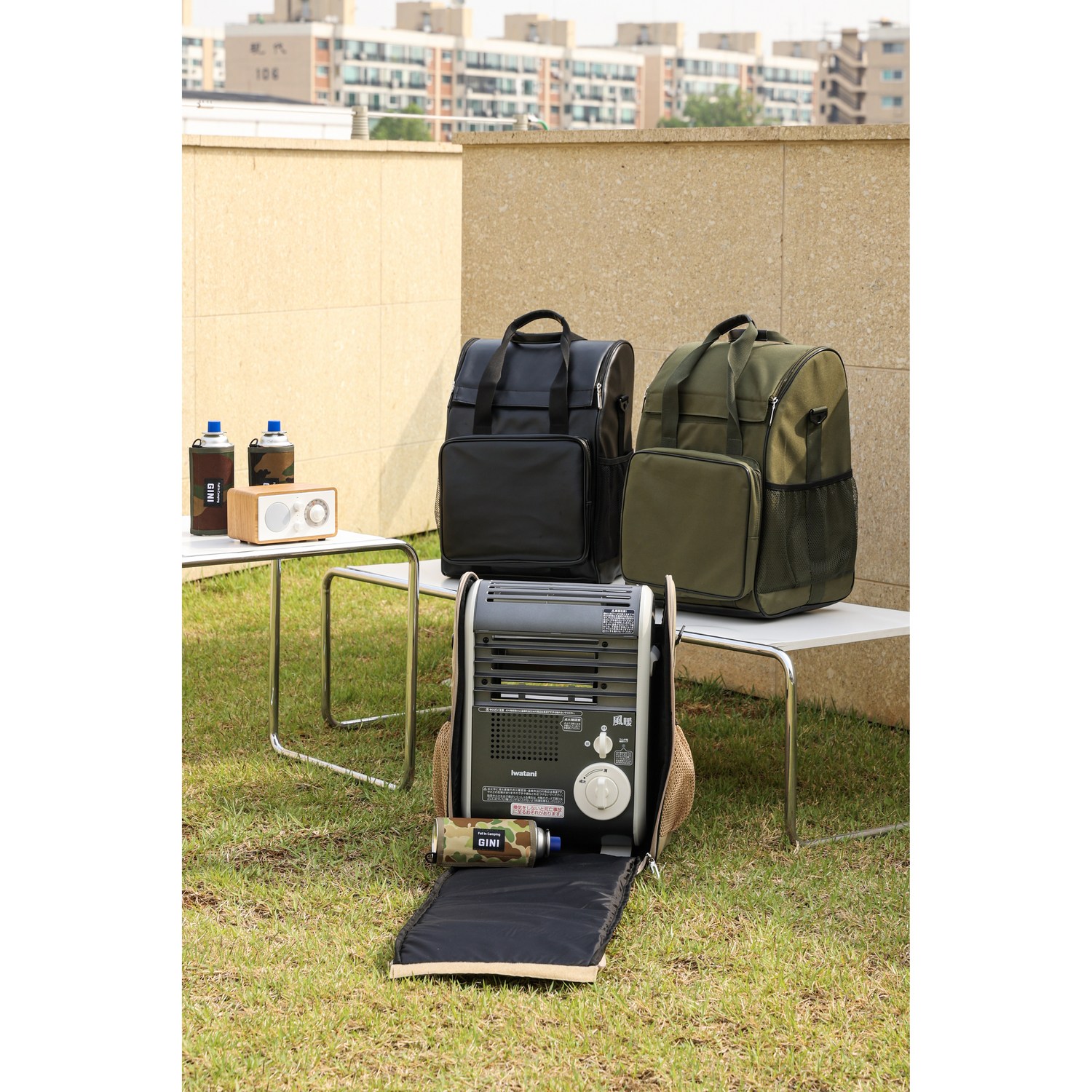 이와타니 팬히터 가방: 안전과 스타일을 더하는 캠핑 필수템