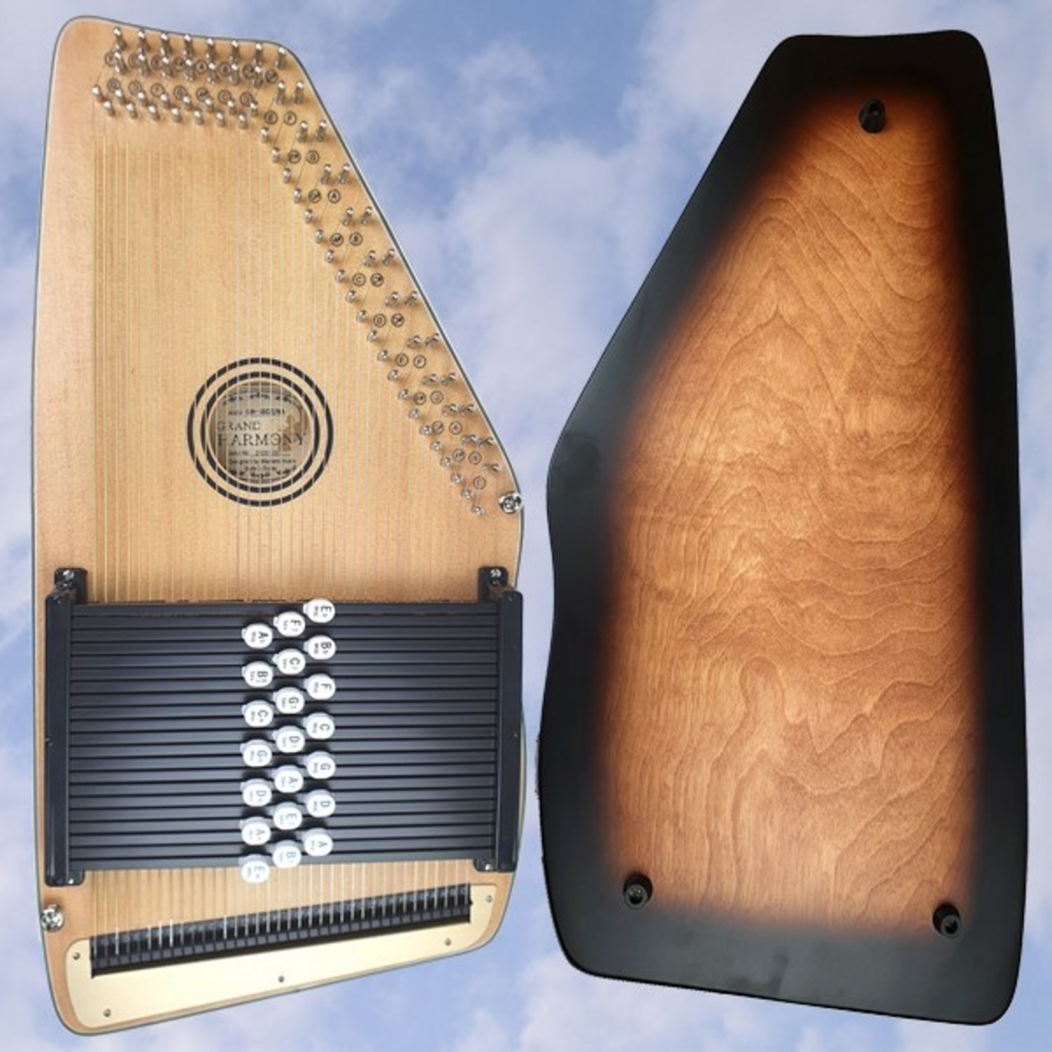 아름다운 음색과 편안한 연주감의 크로마하프 GH35CE NA