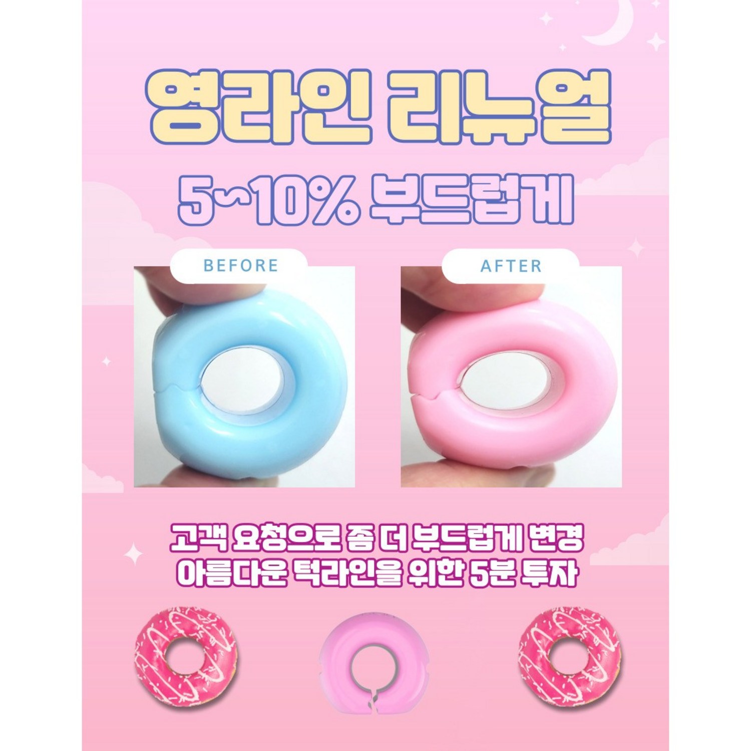 안전하고 효과적인 얼굴 윤곽 개선 솔루션