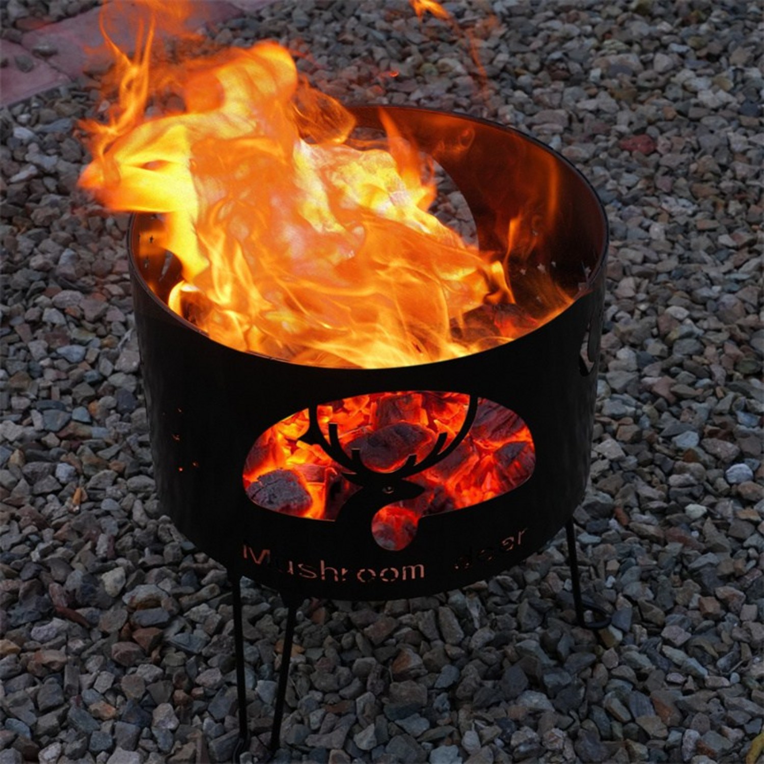 Mushroom deer 캠핑 화로대: 우수한 성능과 편의성으로 야외 활동에 완벽한 동반자