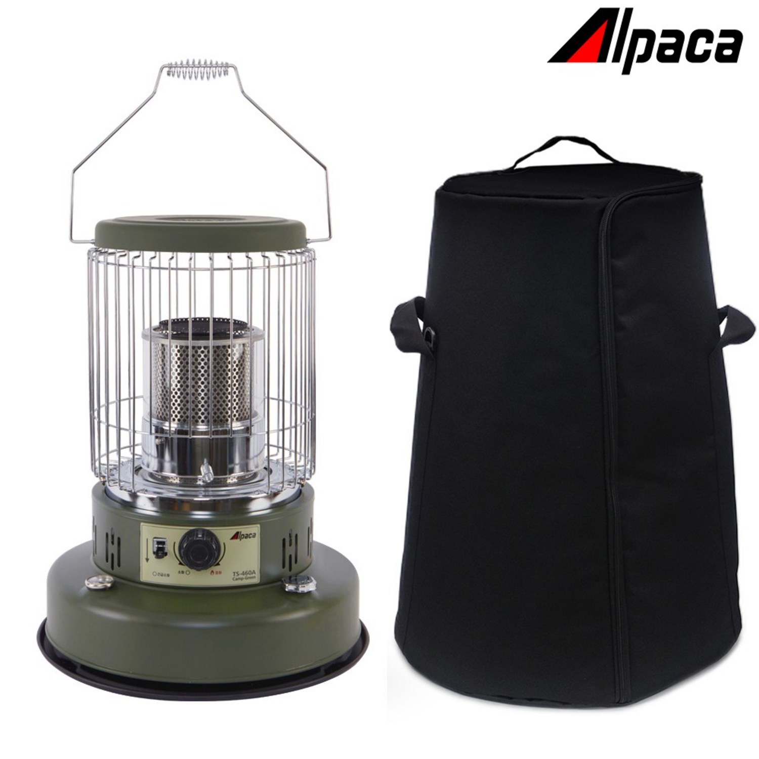 따스함과 감성을 더하는 알파카 캠핑 난로 APC-J460CW, 겨울 캠핑의 완벽한 동반자