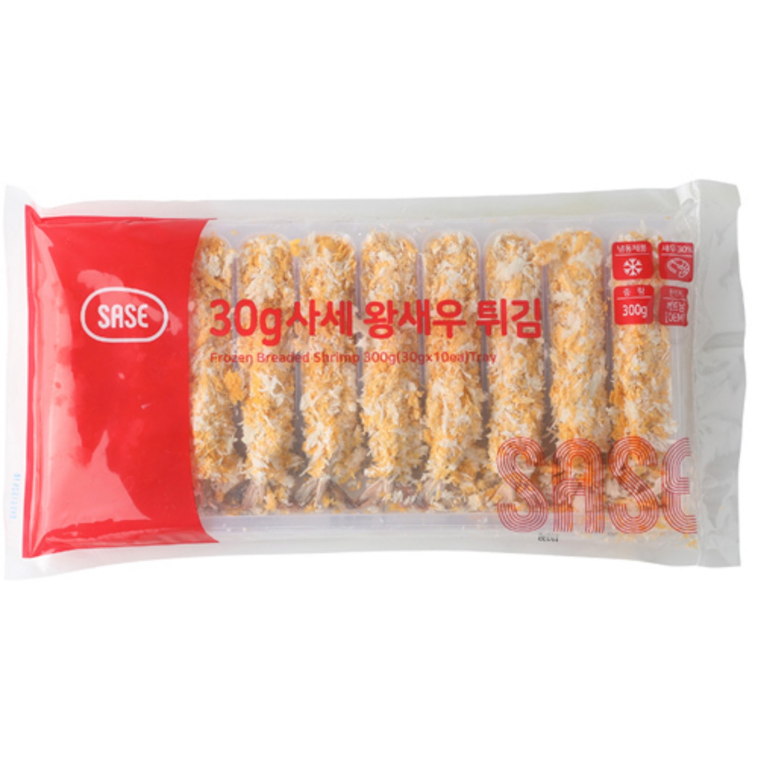 바삭함과 간편함을 모두 갖춘 사세 왕새우 튀김