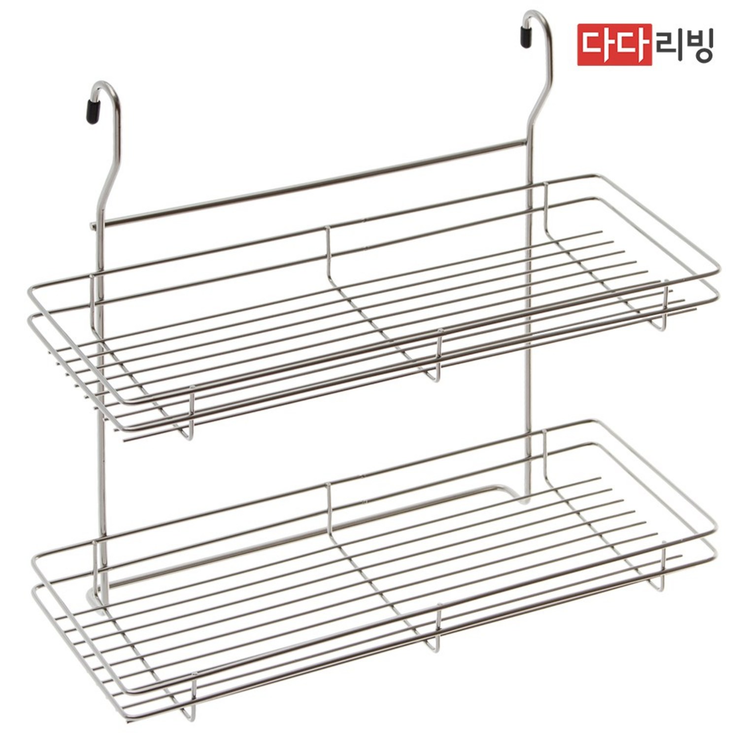 조리실 공간의 기능성과 미적 완성도를 향상시키는 걸이형 주방 선반