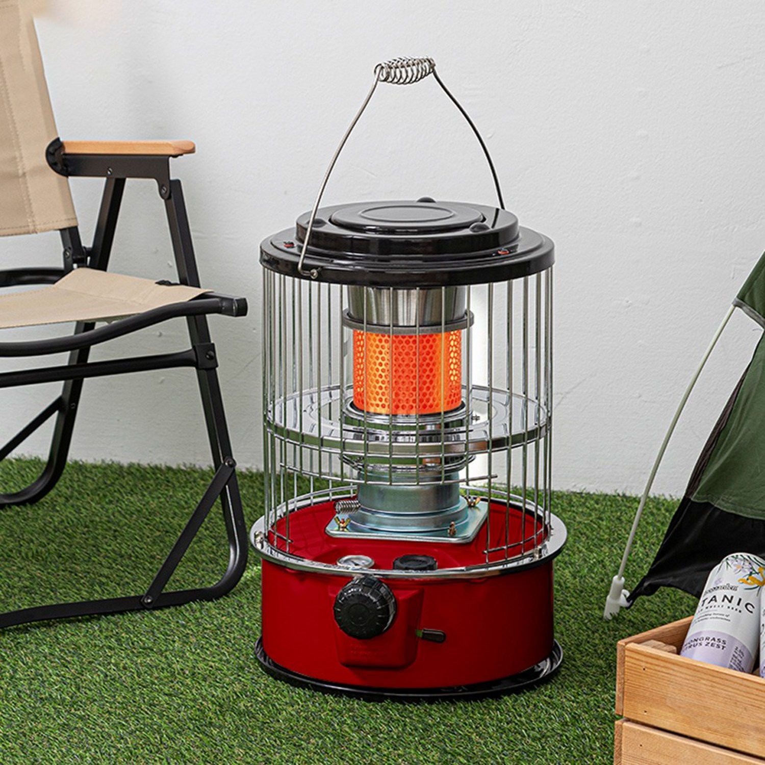 크루거 캠핑난로 KRPH-5005R, 따뜻함으로 완성하는 겨울 캠핑의 추억