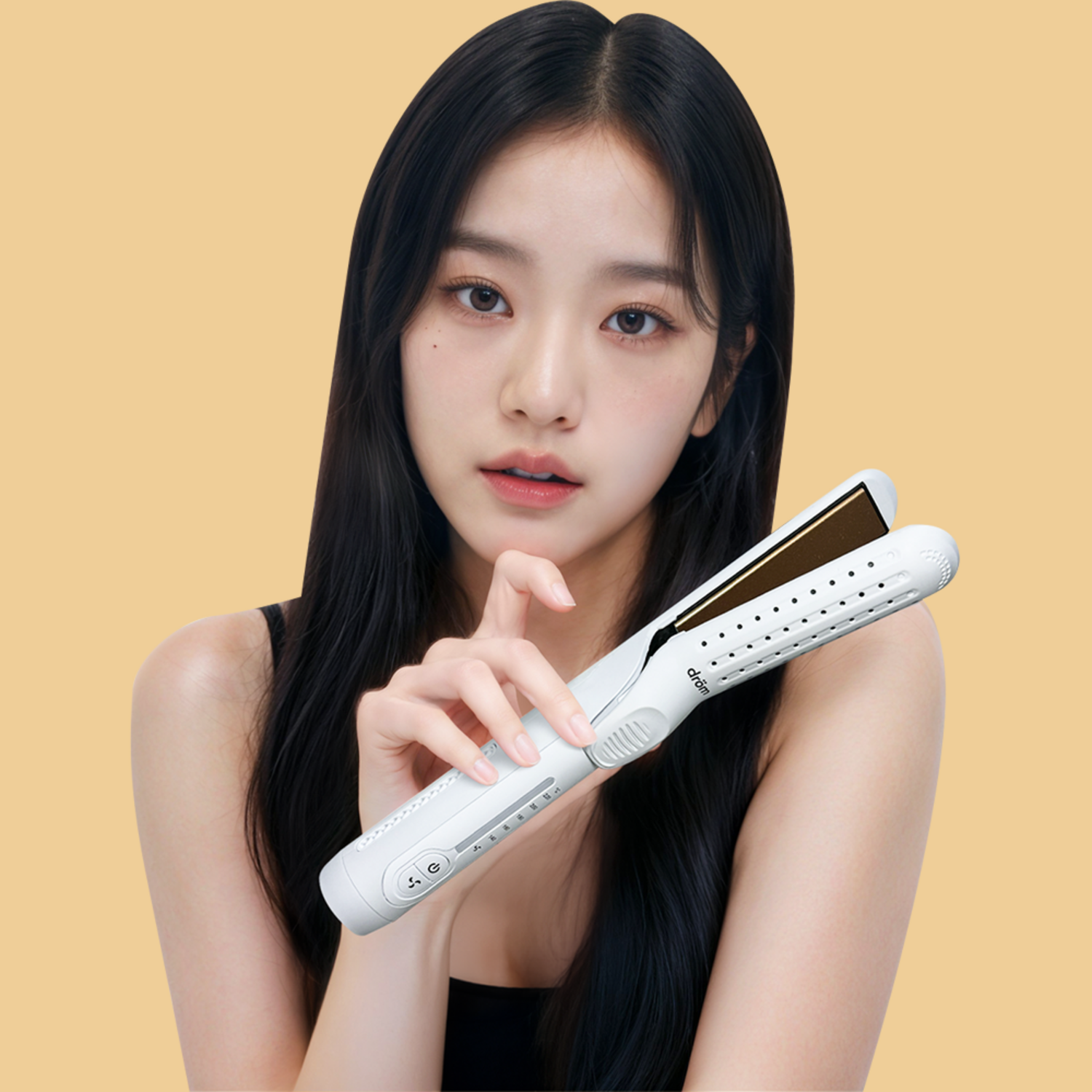 드롬 에어 웨이브 판고데기 매직기 2IN1 프리볼트 봉고데기 리뷰 프리볼트고데기